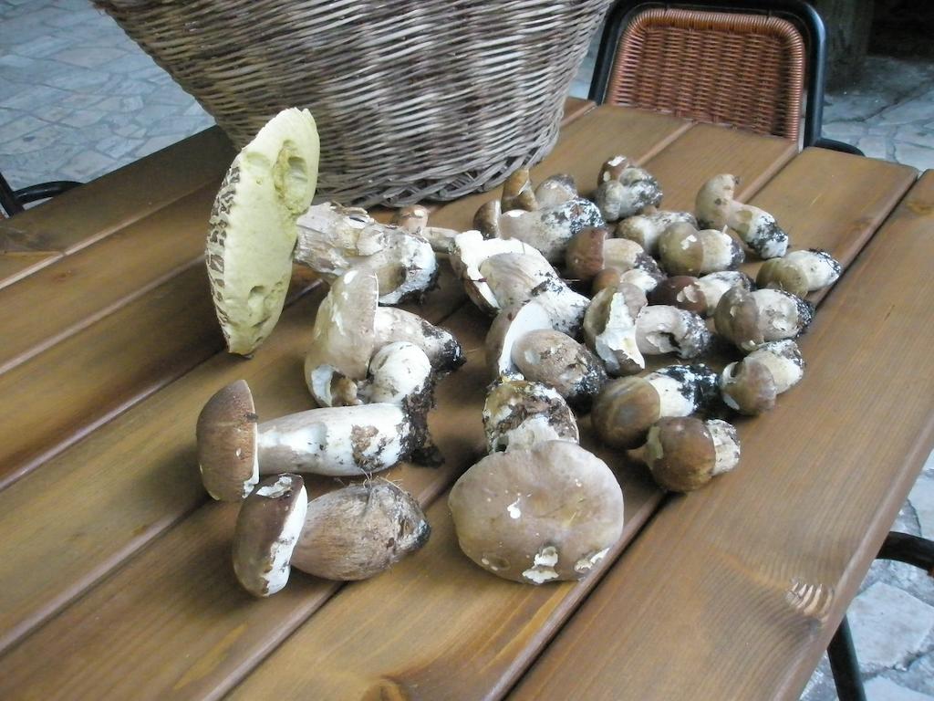 Albergo Ristorante Montecucco Da Tobia Sigillo Buitenkant foto